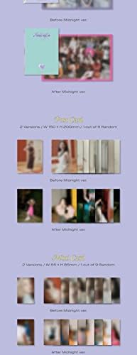 Fros_9 Midnight Gost 4. mini album prije ponoćne verzije CD + 72P Photobook + 1p razglednica