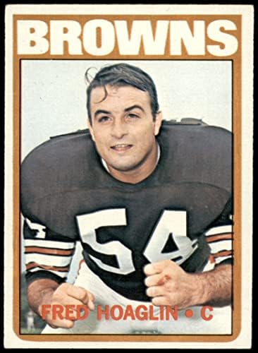 1972 FAPPS # 19 Fred Hoaglin Cleveland Browns-FB ex Browns-FB Pittsburgh