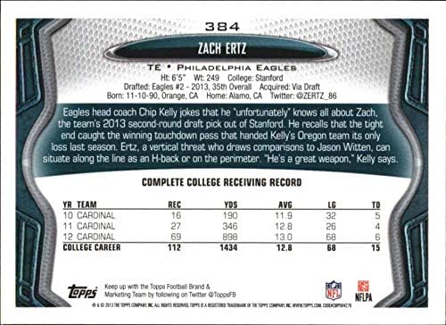 Philadelphia Eagles 2013 TOPPS Kompletna 14 kartica Team set sa Nick Foles Plus Rookie Cards Zach Ertz i Lane Johnson