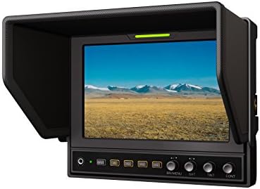 LILLIPUT 662 / s 7 1280x800 IPS kontrast 800: 1 3G-SDI Kamera-Top Monitor sa SDI & HDMI Cross konverzija + F970+LP-E6