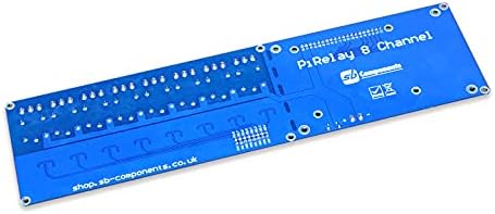 Pirelay 8 modul za napajanje za maline PI sa 4,3 inča HDMI LCD, 8-kanalni relejni štit za maline PI, relej relej releja za maline PI 4B / 3b + / 3b / 2b / b + / a +