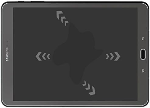 Mr. štit [2-PACK] dizajniran za Samsung Galaxy Tab S3 9.7 [kaljeno staklo] zaštitnik ekrana [0.3 mm Ultra tanka 9h tvrdoća 2.5 D okrugla ivica] sa doživotnom zamjenom