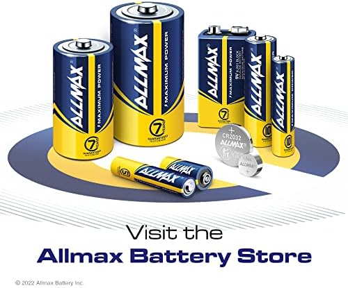 Allmax AAA alkalne trostruke a baterije maksimalne snage-Ultra dugotrajne, rok trajanja od 10
