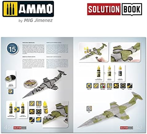 Ammo Mig kako bojiti Italijansko NATO rješenje za avione knjiga-Model građevinskih boja i alata AMIG6525
