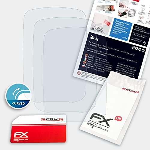Atfolix zaštitnik ekrana kompatibilan sa Garmin GPSMAP 62S zaštitnom folijom, Ultra Clear i fleksibilnom