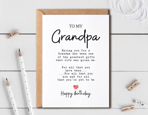 Mojoj djedi - djed je rođendanska karta - djed najveći je pokloni u mom životu - rođendanska karta za djed - poklon za djed karton - božićni pokloni za djed