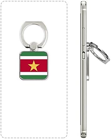 Surinam Nacionalna zastava Južnoj Americi Zemljinski kvadratni stalak za držač zvona za mobitel
