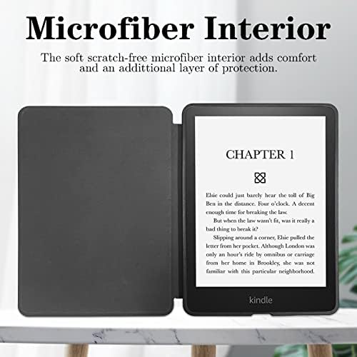 E-čitač Paperwhite poklopci i kućišta 2021 kompatibilan sa 6,8 Kindle Paperwhite 11. generacije crno-bijelih