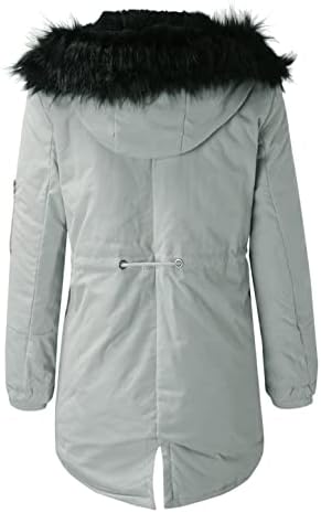 Duks wangyun123 ženska zima zgušnjava kapute sa punim patentnim zatvaračem labave Casual majice sa kapuljačom