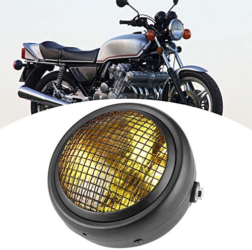 Aramox farovi za motocikle i kućište, 7in 55W farovi za roštilj za motocikle Retro stil halogene lampe