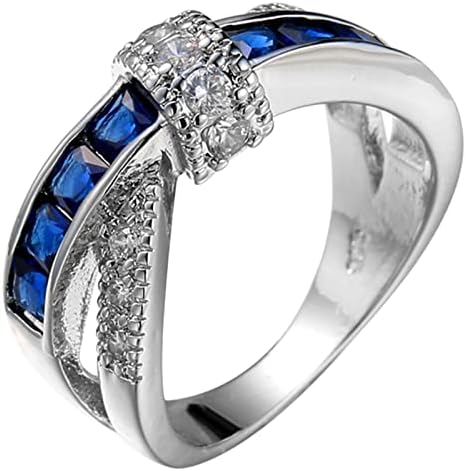 2023 NOVI MULTICOLOR ZIRCON ornament prsten za vjenčanje ženske ornament ručno ornament zabava Prsten puni zircon prsten za ružino prstenje