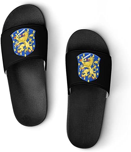 Holandski Royal Arms štampane Slide sandale otvorene tuš papuče neklizajuće PVC kućne cipele za muškarce i žene