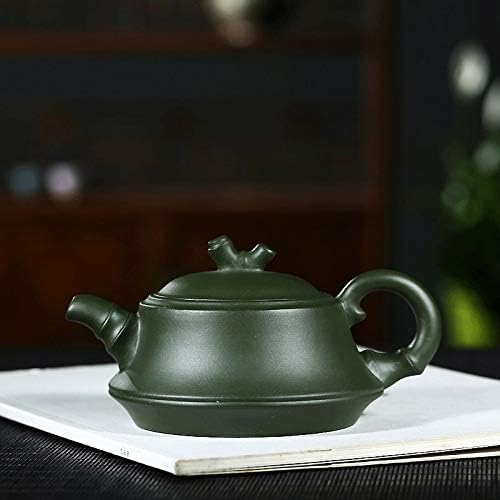 Teapot Zisha Teapot Zisha Pot Ore Green Mud Custom Tea Set ručno izrađeni čajnik Vinski set 200ml Početna