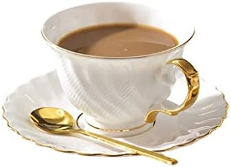 Zlatna boja kosti porculana Popodnevni čaj set za popodnevni čajni čaj Kućni poklon
