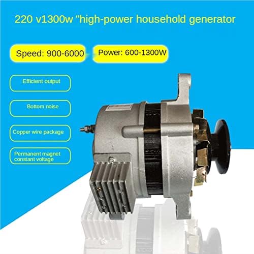 220v 1300w Generator velike snage za poljoprivredu mali generatori sa stalnim magnetom bez četkica konstantnog napona bakarno jezgro