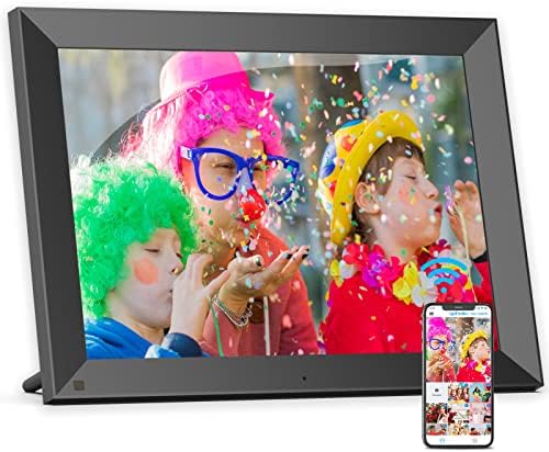 Digitalni okvir za slike 15-inčni veliki digitalni okvir za fotografije - 16GB WiFi Fullja Smart Frame, dodirni ekran, puna funkcija, dijelite fotografije putem e-pošte aplikacije, neograničeno skladište u oblaku, montirano na zid za uređenje doma