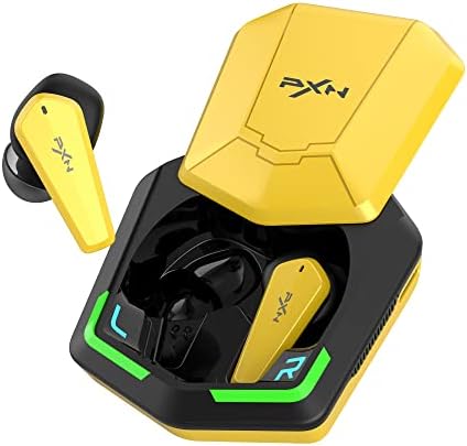 Pxn S2 bežične slušalice i MIC-poništavanje buke TWS slušalice IPX5 vodootporne slušalice sa RGB futrolom za punjenje Deep Bass Stereo Surround slušalice za mobilni telefon, Laptop, Pad, Switch