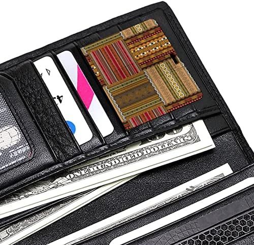 Tradicionalni afrički uzorak USB Memory Stick Business Flash-Drive Card kartica kreditne kartice oblik kartice