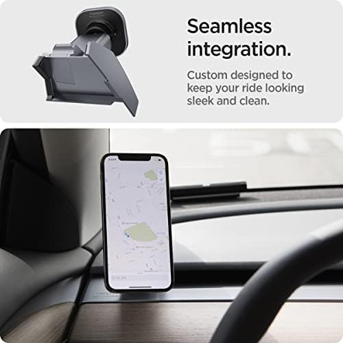 Spigen OneTap [2022 nadograđen] Dizajniran za Tesla Model 3 / y Dizajniran za Magsafe Auto montiranje