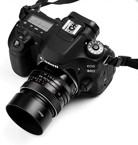 58 mm Metalni standardni standardni sočivo sočivo suncobran sa sočivom sa središnjim štipaljkama za kuhanje za Canon Nikon Sony Pentax Olympus Fuji Sumsung Leica kamera + krpa za čišćenje