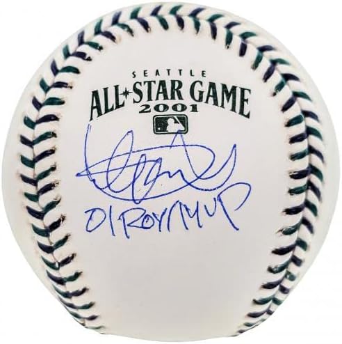 Ichiro Suzuki AUTOGREGURED Zvanični MLB 2001 All Star Game Baseball Seattle Mariners 01 Roy