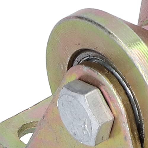 Fafeicy Žljebni točak 32mm / 1.26 in, H‑tip vodilica za teške uslove rada 150kg/330.7 lbs, v-Žljebljeni točak sa nosačem od 2.5 mm za pokretna vrata, dijelovi za linearno kretanje