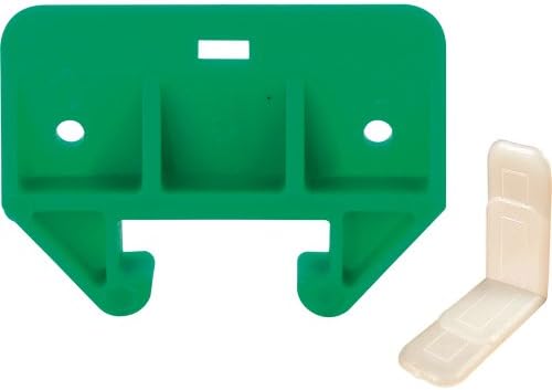Slide-Co 22495 vodič za praćenje ladica i klizači, 1-1/8 inča, Plastična, zelena, bijela