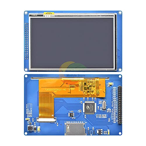 5,0 5,0 inčni TFT LCD ekran SSD1963 sa dodirnim pločama SD kartica 800x480 Rezolucija za Arduino AVR STM32 Armmodule