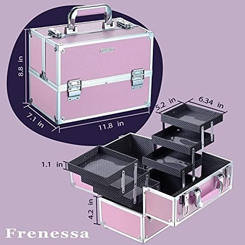HAOKTSB kutije za nakit šminke kozmetika Case Nakit Organizator Taština Make up Kutija za odlaganje