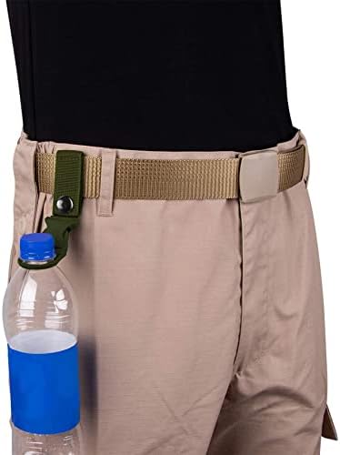 IRZOSALS najlon taktički vanjski prijenosni kopču, karabin boca za boce za kucanje nosača kaiš za ključeve za planinarenje kampiranje
