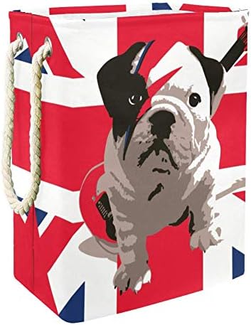 Unicey slatka britanska zastava za pse vodootporna korpa za veš sklopive korpe za kućni Organizator