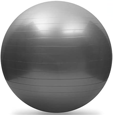 WeiSha 55cm Lopta za jogu Sportska Lopta za fitnes PVC Balance Ball Balance Mat Yoga Shaping Thick yoga Ball Argent