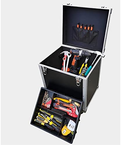 Komplet alata za nošenje kutija za alate Višenamjenska kutija za alate sa točkovima i ručka aluminijumske
