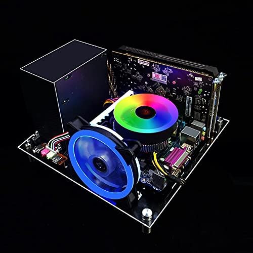 Ediy PC otvorena kućište za disipaciju toplote računara akrilna ATX platforma za testiranje matične ploče DIY kućište za računar