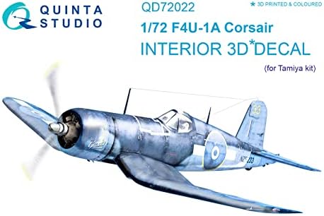 Quinta studio QD72022-1/72 3D štampani enterijer za F4U-1a Corsair
