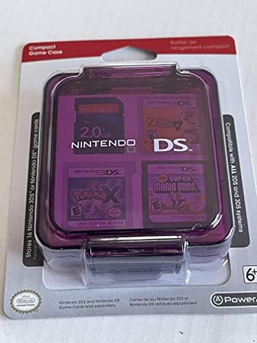 Zvanična Nintendo 3DS / DS 16 igra Stroage Case - Clear Purple