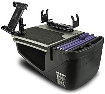 AutoExec AUE15150 GripMaster Car Desk siva završna obrada sa postoljem za štampač i nosačem za Tablet