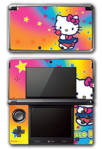 Hello Kitty Rainbow Stars Lollipop Video Game Vinyl Decal skin Sticker Cover za originalni Nintendo 3DS sistem