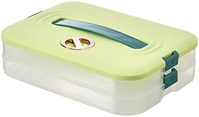 Dvoslojna kutija za knedle, Kućni frižider zamrznuta kutija za knedle, kuhinjska kutija za očuvanje