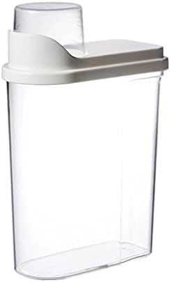 MBBJM prozirna plastična zatvorena kutija za čuvanje dozatora kuhinjska posuda za hranu za žitarice sa mernom čašom
