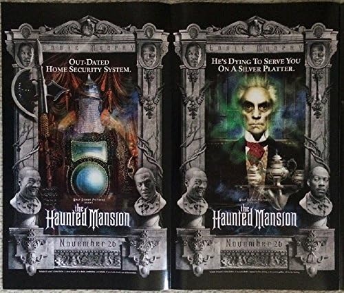The Haunted Mansion 2003 D / s Movie Poster 12. 5x21
