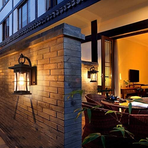 SXNBH Vrtni svjetla - Zidna svjetla Vanjska vodootporna kvadratna terasa vrata Balkon svjetla Hotel