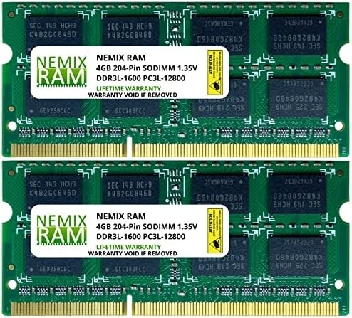 8GB DDR3-1600MHz PC3-12800 2RX8 SODIMM laptop memorija Nemix Ram