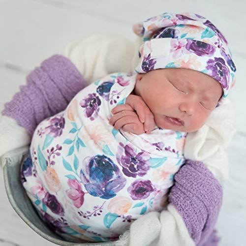 Beby Swaddle pokrivač, novorođenče, prepušteno prepuštanje, meko rastezljivo zamotavanje sa odgovarajućim