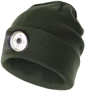 Camptrace LED kapa za muškarce Unisex pokloni topla kompaktna kapa sa laganim punjivim zimskim šeširima Ski
