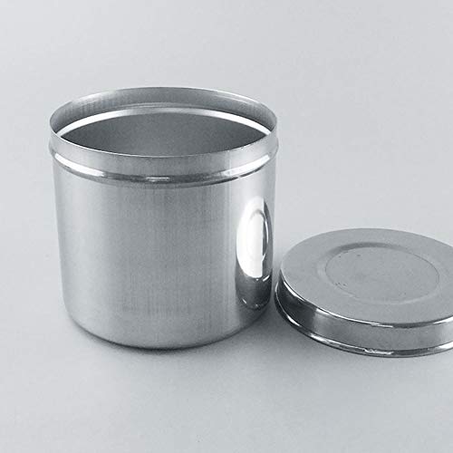 Medicinski pamučni jar od nehrđajućeg čelika ADAMAS-BETA 304, pamučni kontejner, zgušnjava, anti-jod,