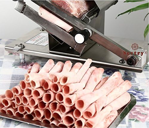 Sedstry ST200B ručno od nehrđajućeg čelika zamrznuto meso ručica ručica za rezanje mesa stroj za rezanje povrća Mutton Rolls Machine