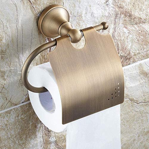GENIGW Čvrsti mesingani toaletni držač za papir Classic kupaonica PriborIs WC WC TISH TISKUĆE ČASOBI