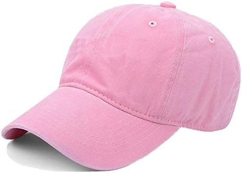 Dječija bejzbol kapa Vintage uznemirena oprana pamučna kapa za sunce kapa za dječake djevojčice 2-7 godina