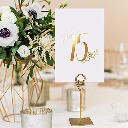 Sweetzer & Orange Gold Tabela brojevi za vjenčanje 1 u 40 elegantan Broj stola kartice za vjenčanja, Bar Mitzvah,